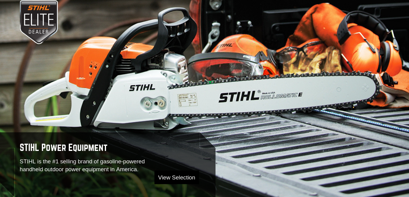 Pat Kelly Equipment is your local full-service STIHL Elite Dealer